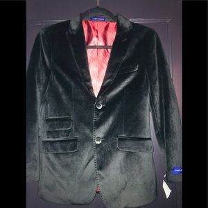 Gorgeous Black Velvet Dinner Jacket NWT